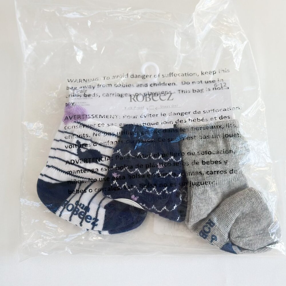 Robeez Infant Socks 6 - 12 months